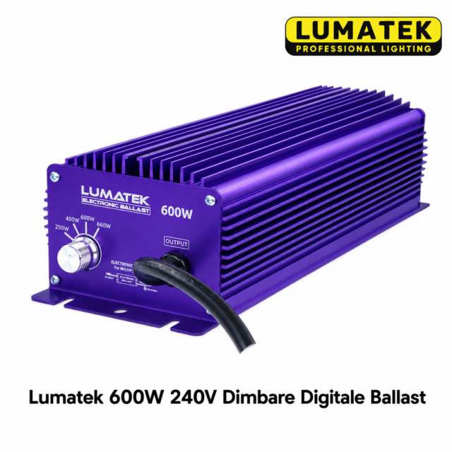 Lumatek 600W 240V Dimbare Digitale Ballast